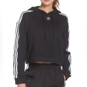 Adidas Originals crop hoodie